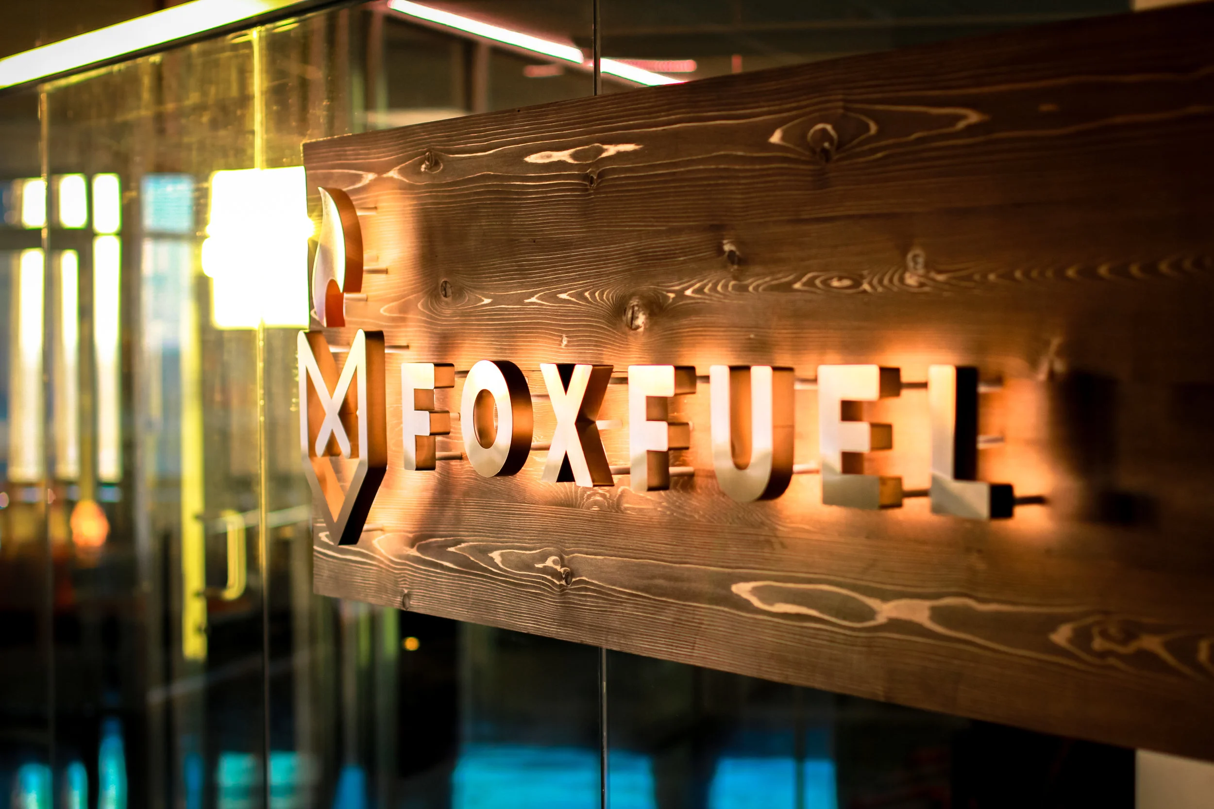 FoxFuel Creative sign